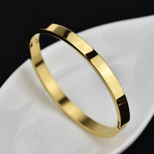 VITTORA - Brazalete de acero discreto